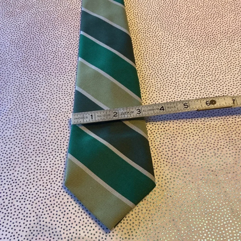 Habanus men’s tie  green white in excellent condition